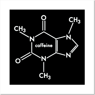 coffe molecule Posters and Art